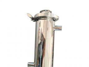 不锈钢夹套直通过滤器