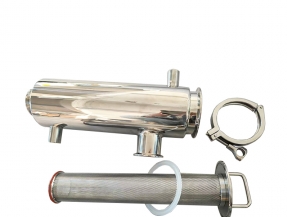 夹套保温角式过滤器