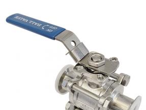 衬氟三片式球阀