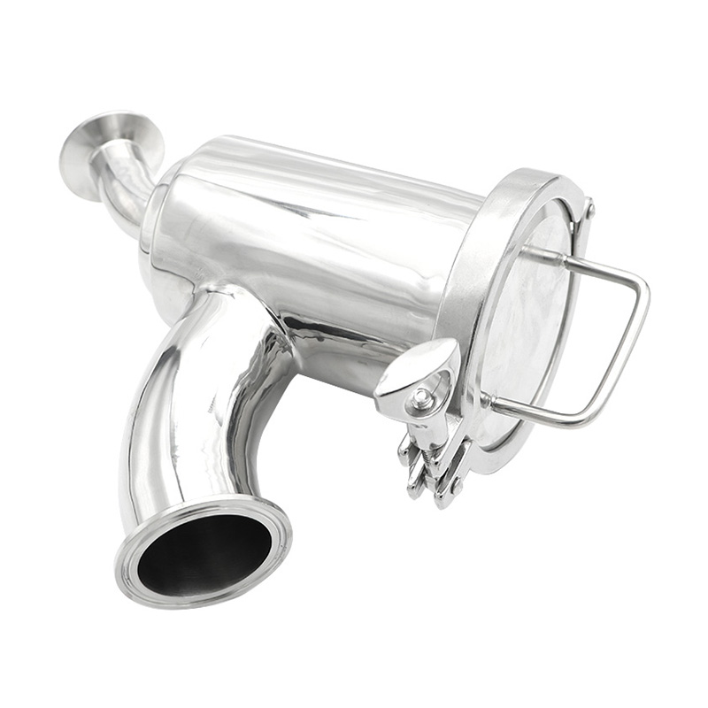 卫生级弯头型Y型过滤器