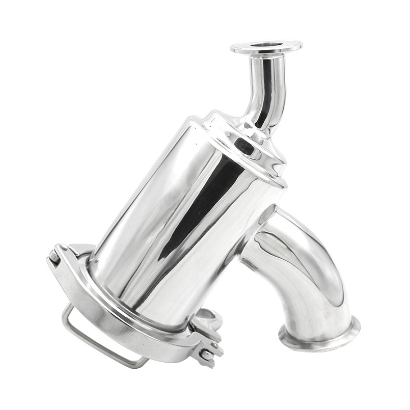 卫生级弯头型Y型过滤器