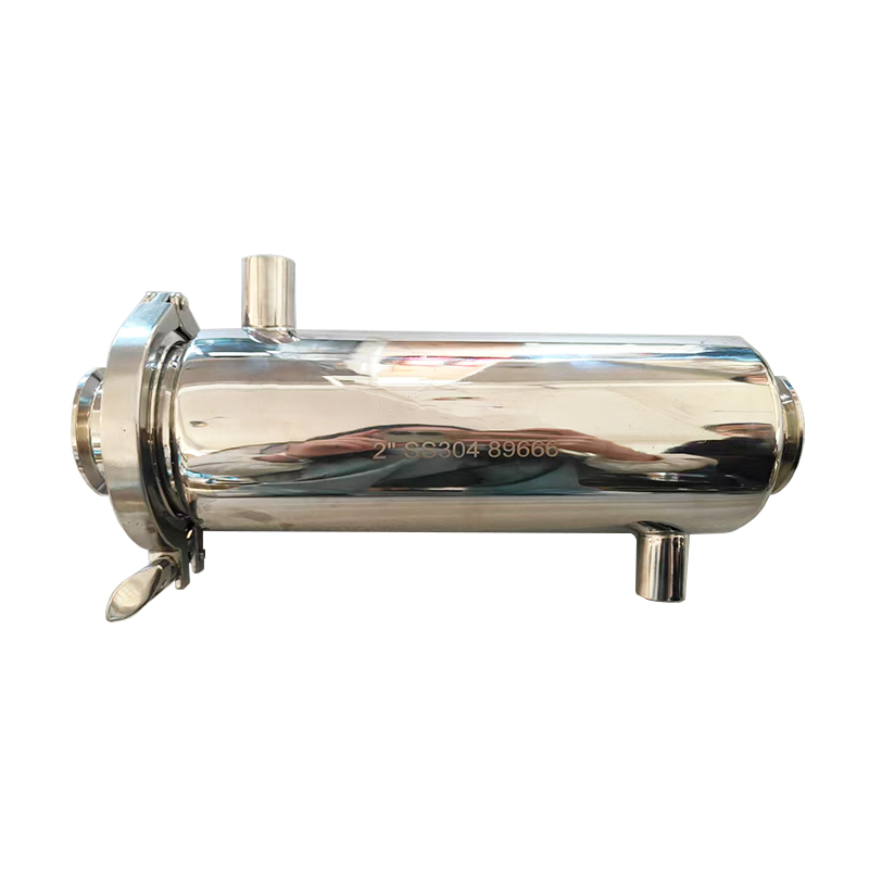 不锈钢夹套直通过滤器