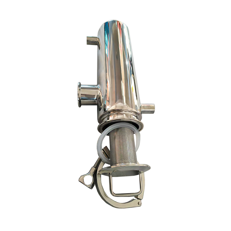 夹套保温角式过滤器