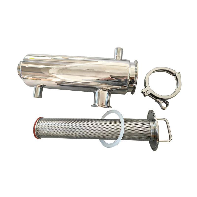 夹套保温角式过滤器