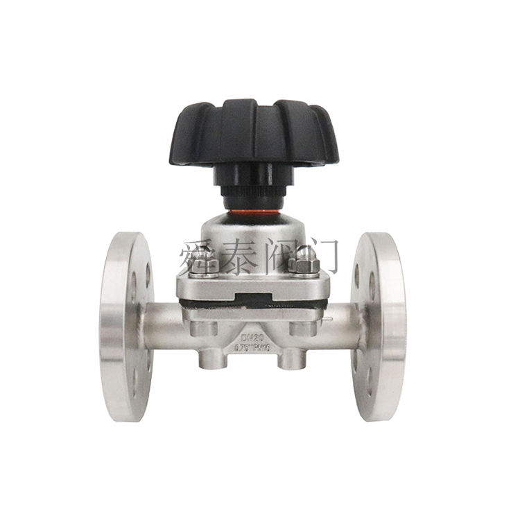 法兰式衬氟隔膜阀