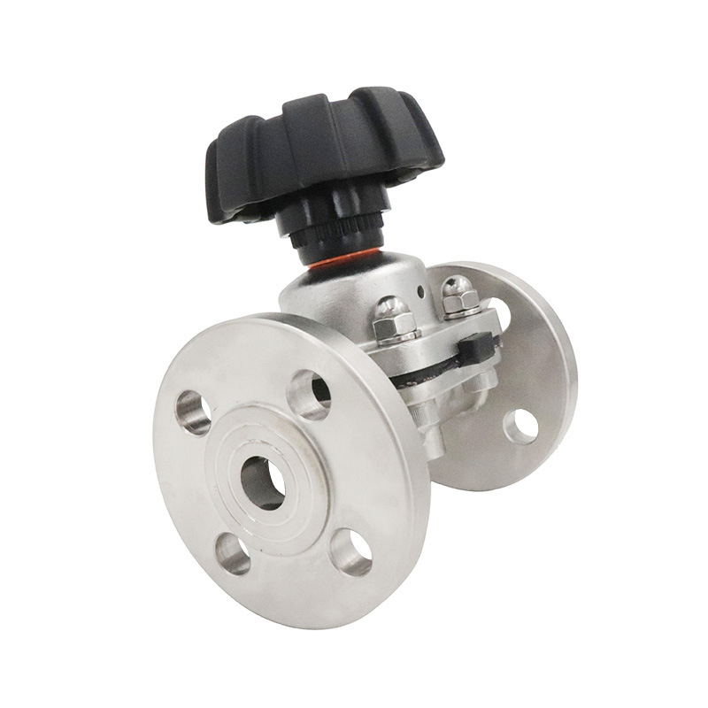 法兰式衬氟隔膜阀